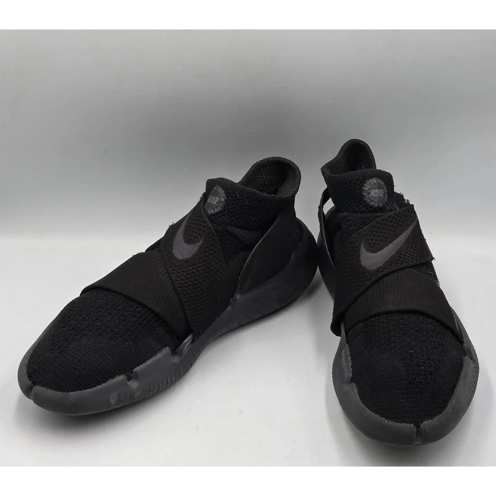 Nike Free RN Motion Flyknit Running Shoes 2017 Black Mens Size 10.5